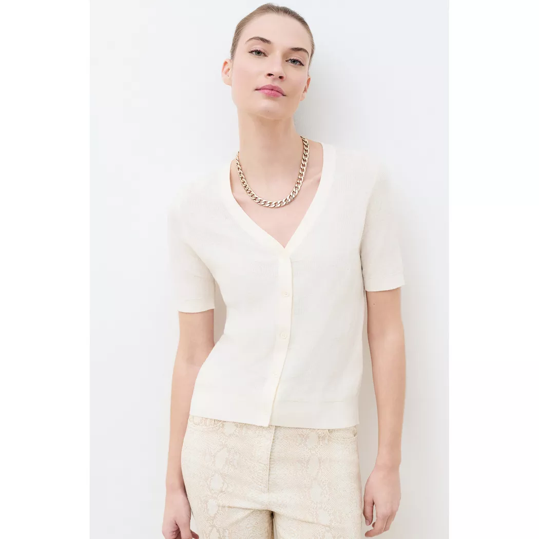 Caroll - Weste, für Damen, Grau/Grün, Größe M