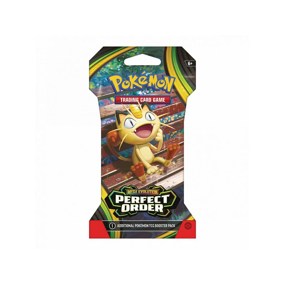 Pokémon  Pokémon TCG: Mega Evolution Perfect Order Sleeved Booster Pack, anglais, assortiment aléatoire 