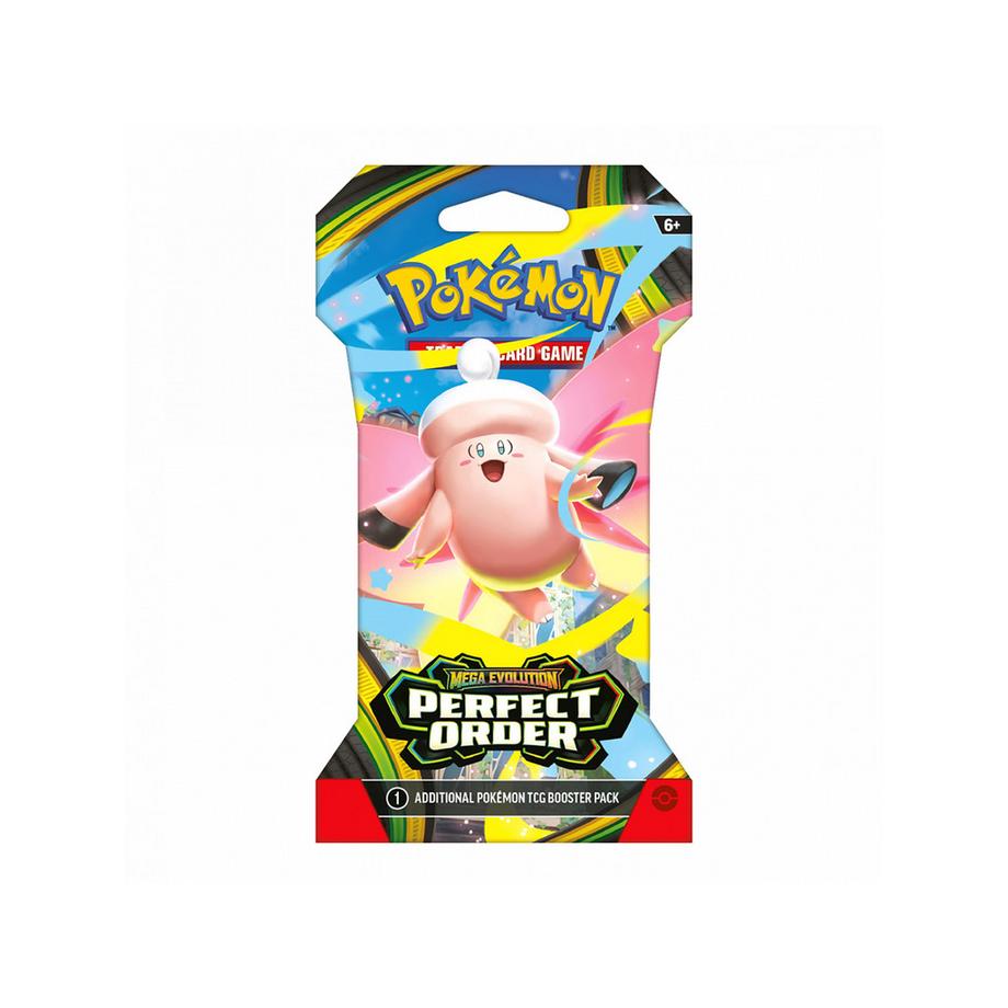 Pokémon  Pokémon TCG: Mega Evolution Perfect Order Sleeved Booster Pack, anglais, assortiment aléatoire 