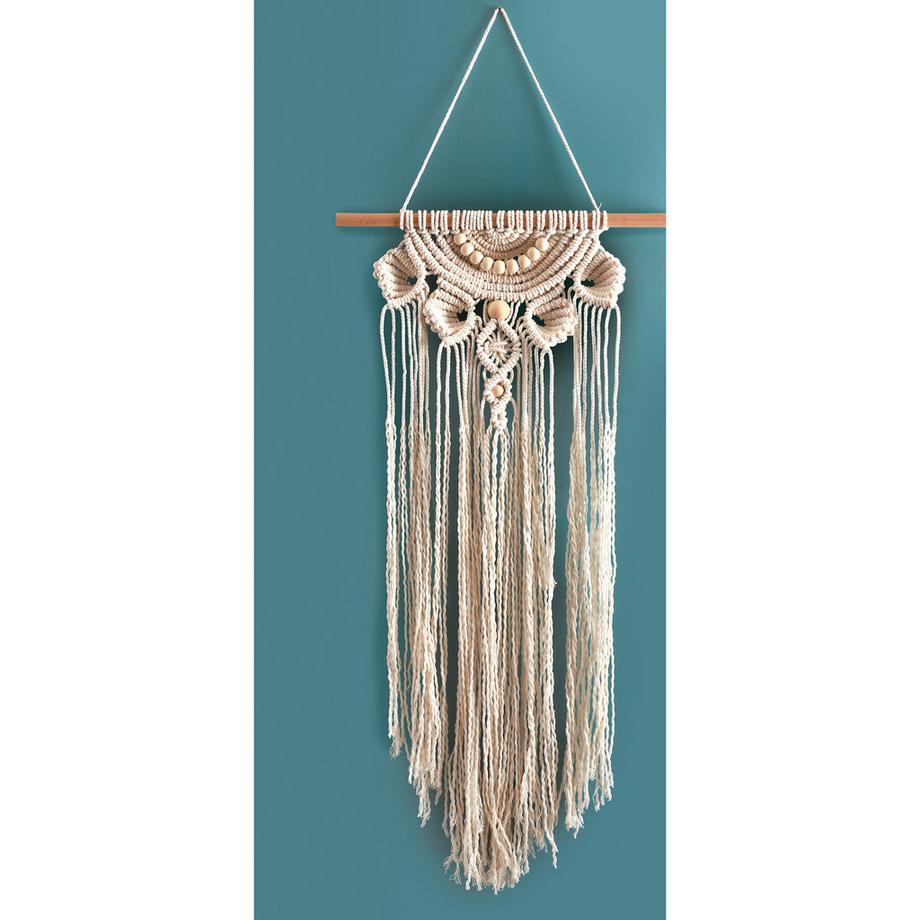 Graine Creative Set de macramé avec coquillage 