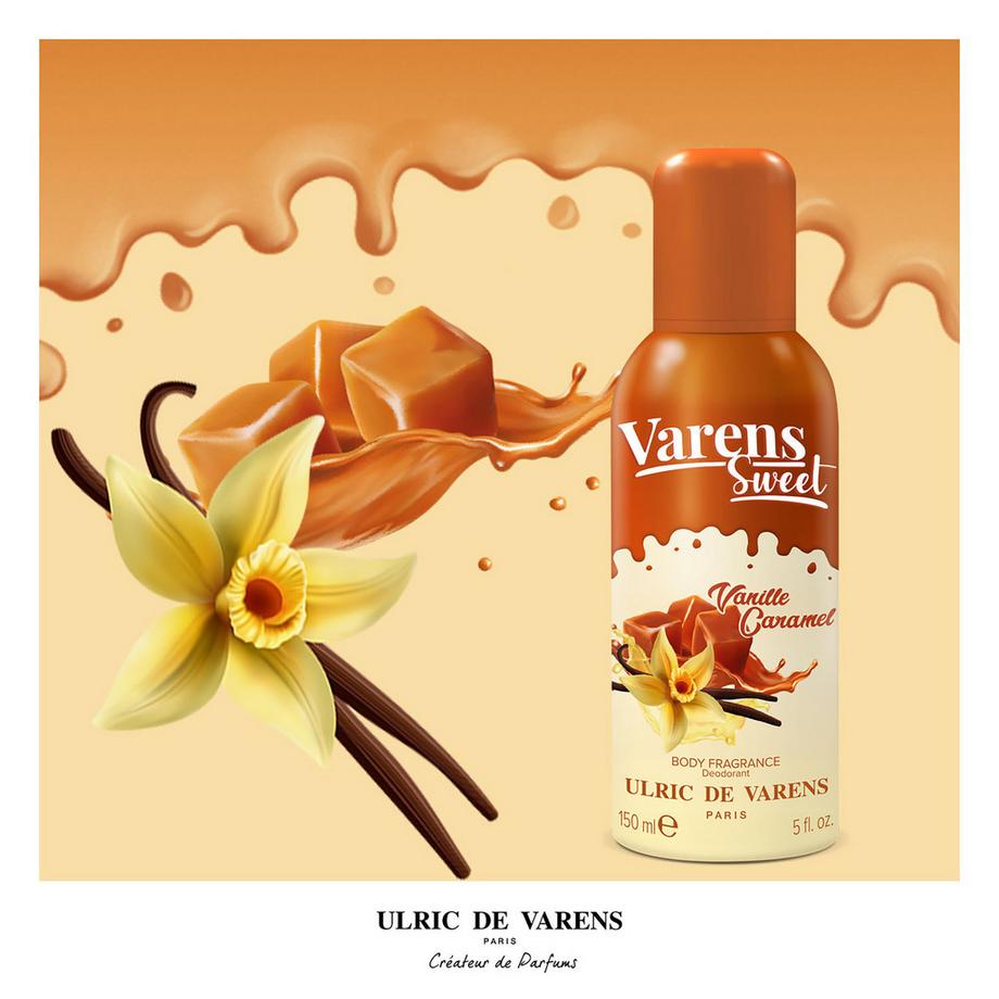 Ulric De Varens  Sweet Vanille Caramel Body Fragrance 