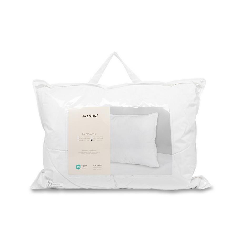 Cuscino semiduro synt/piume a tre camere