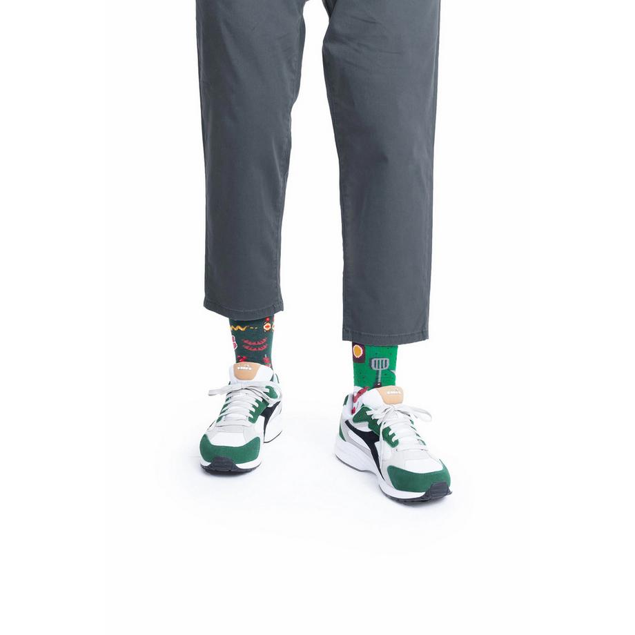 Many Mornings BBQ Chaussettes hauteur mollet  