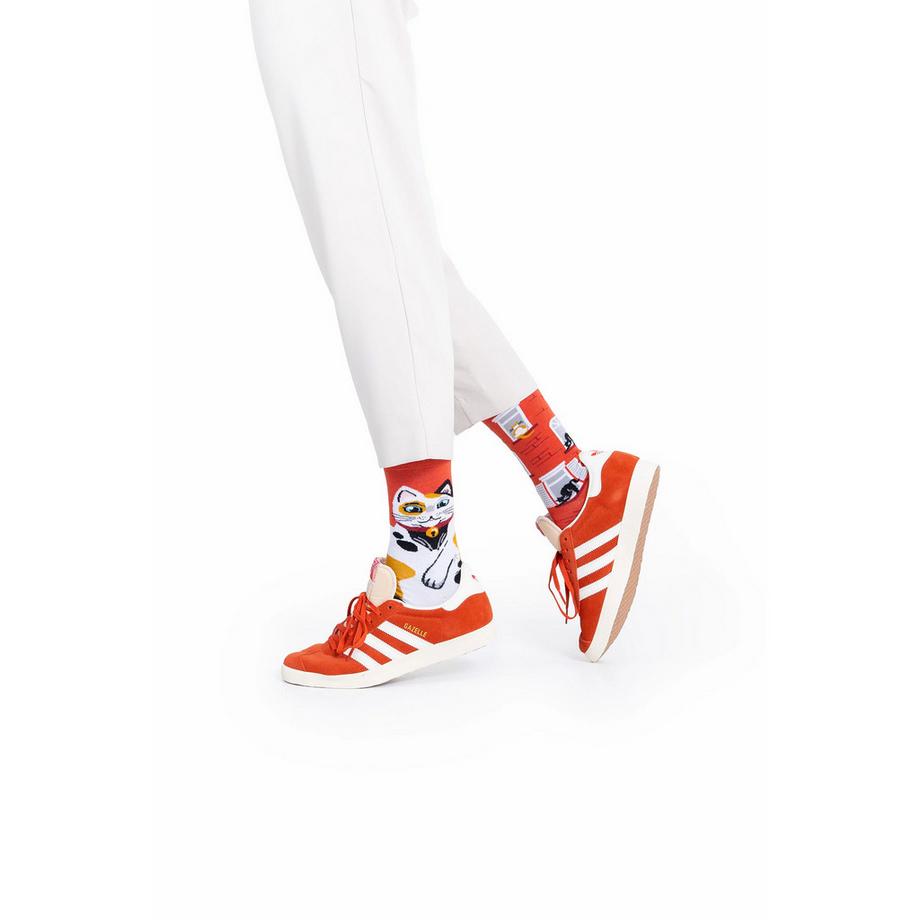 Many Mornings City Cat Chaussettes hauteur mollet  