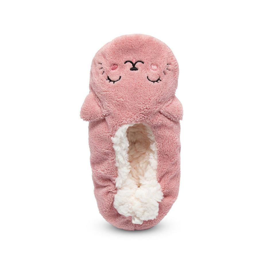 Manor Woman Xmas program CAT rosa Ballerina Chaussons  