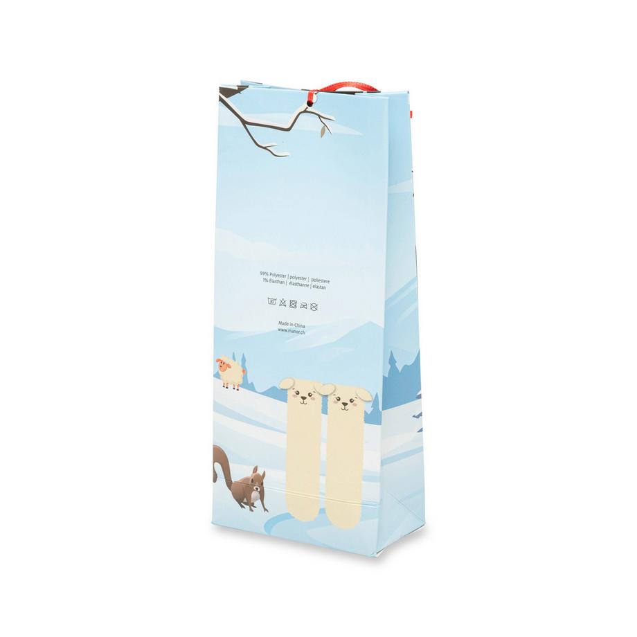 Manor Woman Gift box Sheep Chaussettes hauteur mollet  