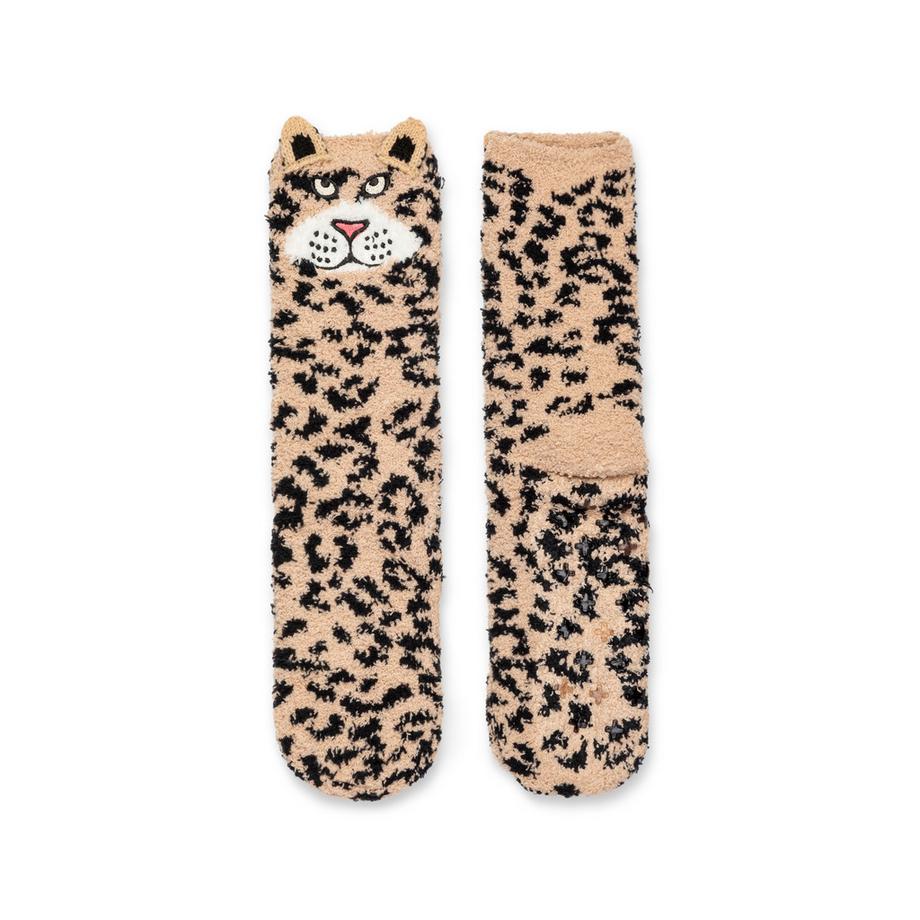 Manor Woman Gift box Leopard Chaussettes hauteur mollet  