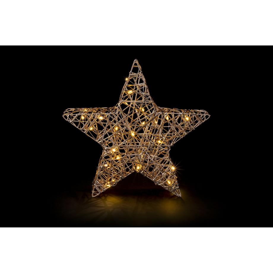 STT LED Weihnachtsdekoration Stern stehend 