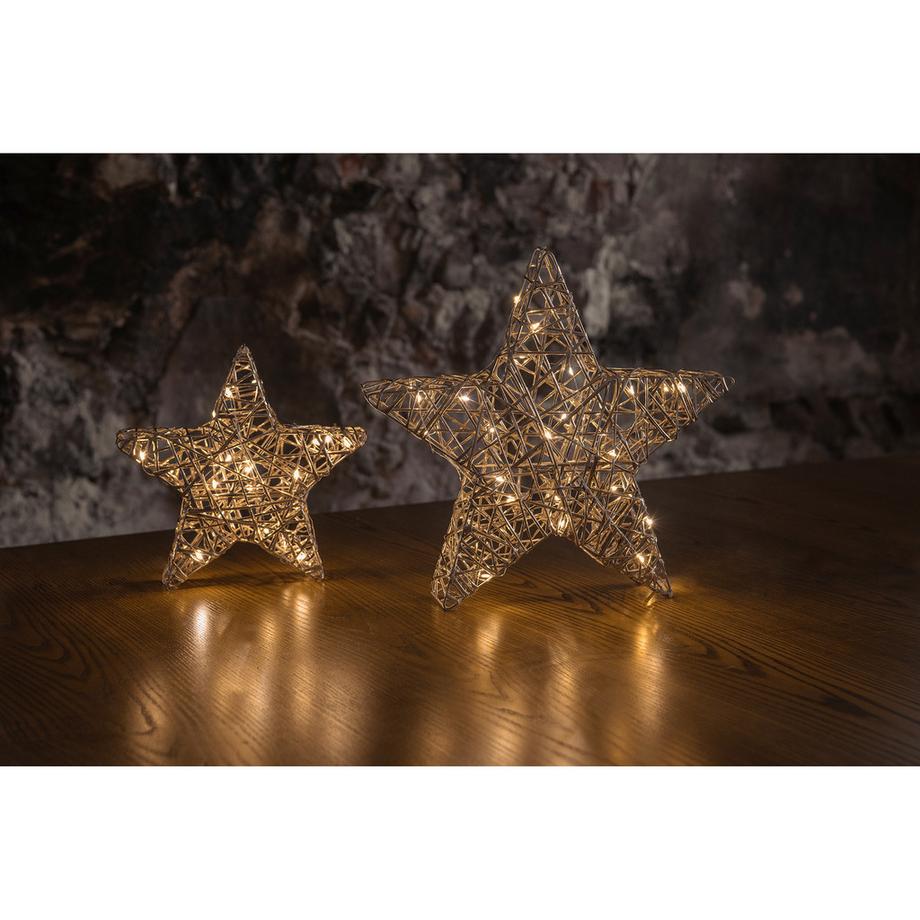 STT LED Weihnachtsdekoration Stern stehend 