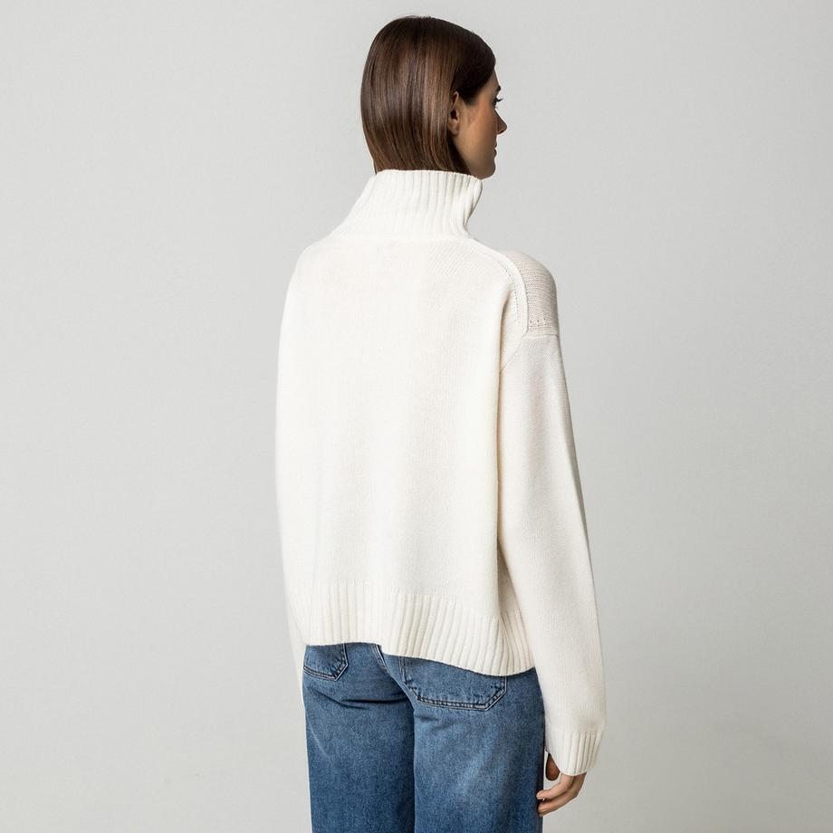 Manor Woman Pullover mit Rollkragen  