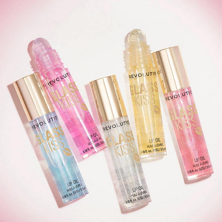 Revolution  Glass Kiss Roller Ball Lip Oil 