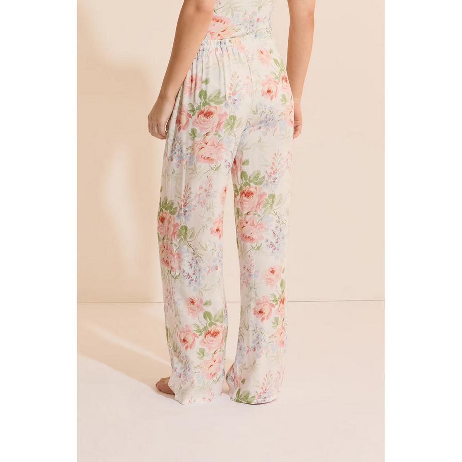 Etam Pantaloni del pigiama con stampa floreale  