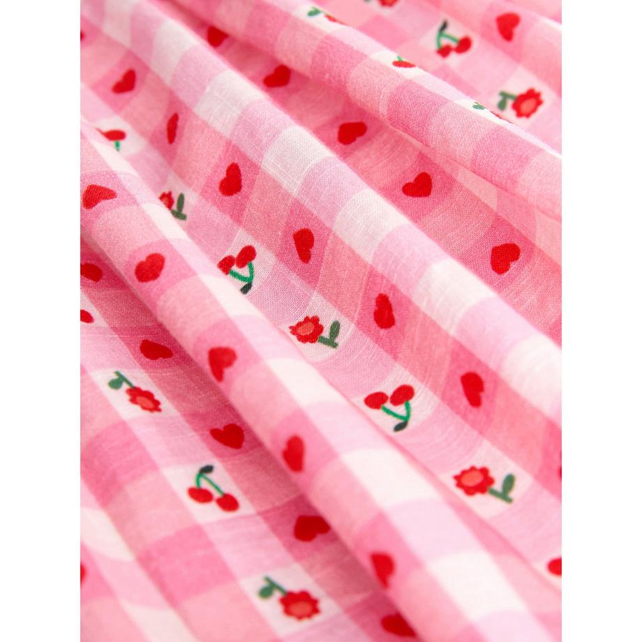 Next Vestito Stampa Vichy Ciliegie  