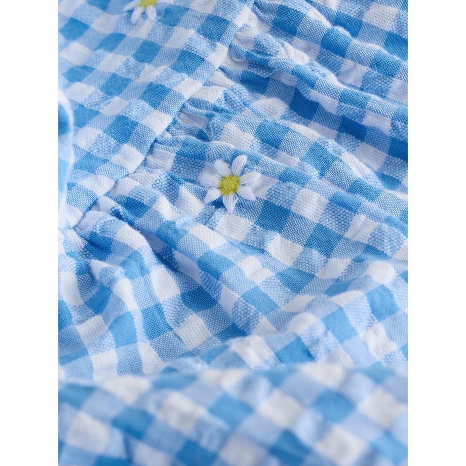 Next Robe Brodé Gingham Marguerite  