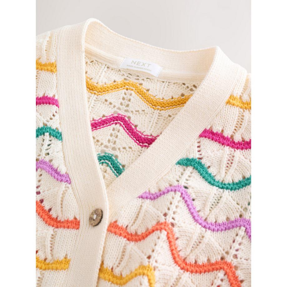 Next Cardigan Onde Arcobaleno  