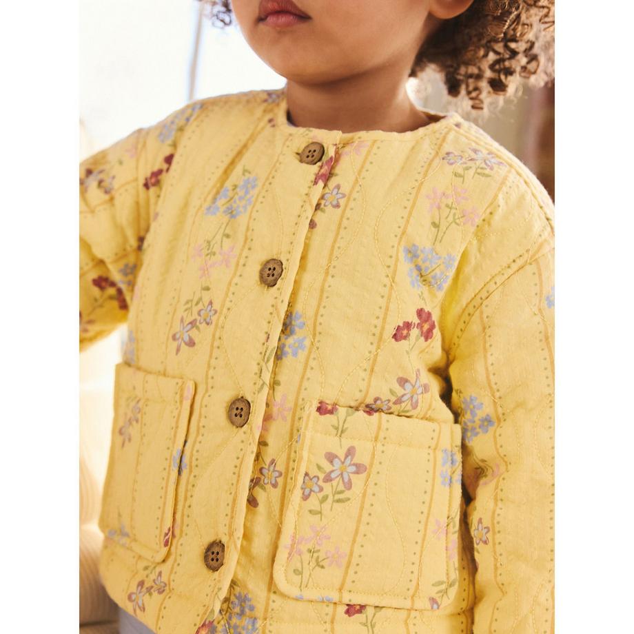 Next Gesteppte Blumenjacke  