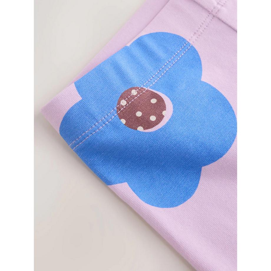 Next T-shirt motivo coniglio e pantaloncini ciclisti set  