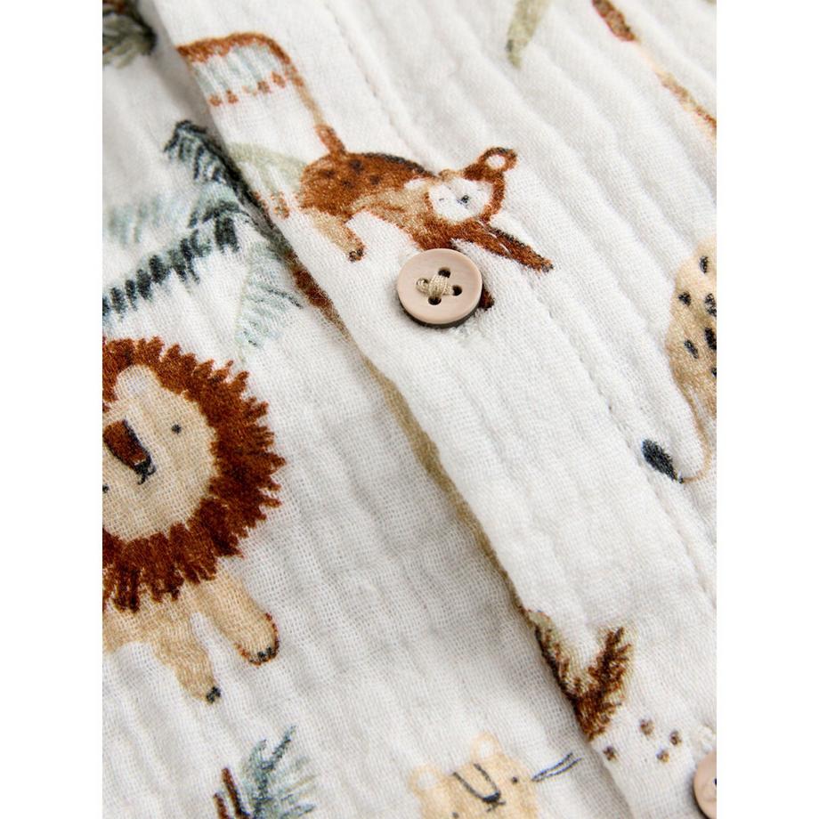 Next Ensemble Top et Short Imprimé Animal  