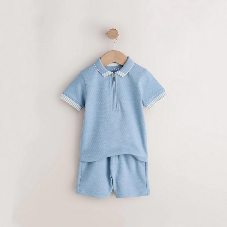 Next Polo Shirt und Shorts Set  