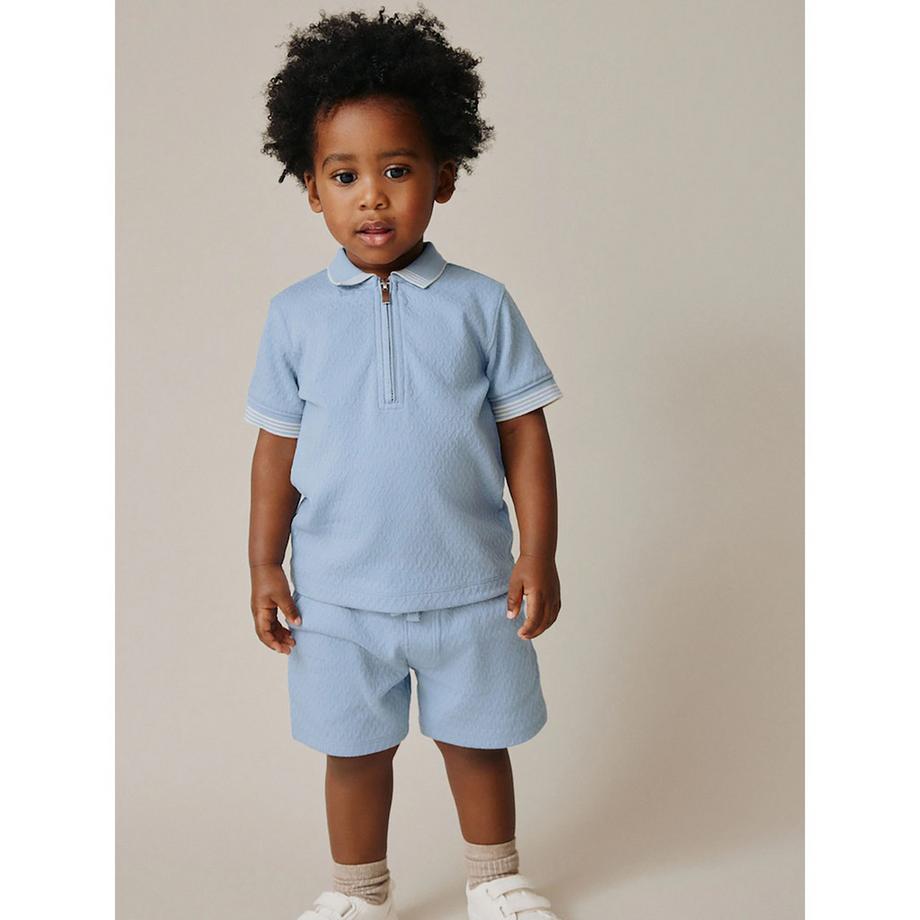 Next Polo Shirt und Shorts Set  