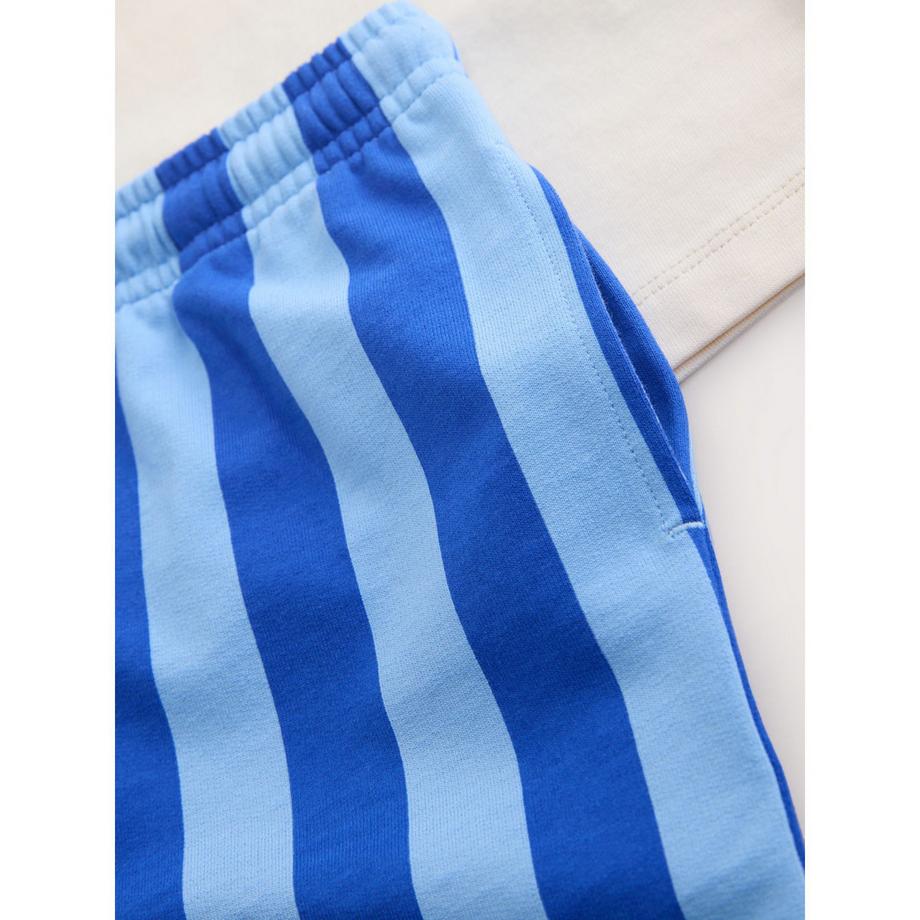 Next T-Shirt und gestreifte Shorts Set  