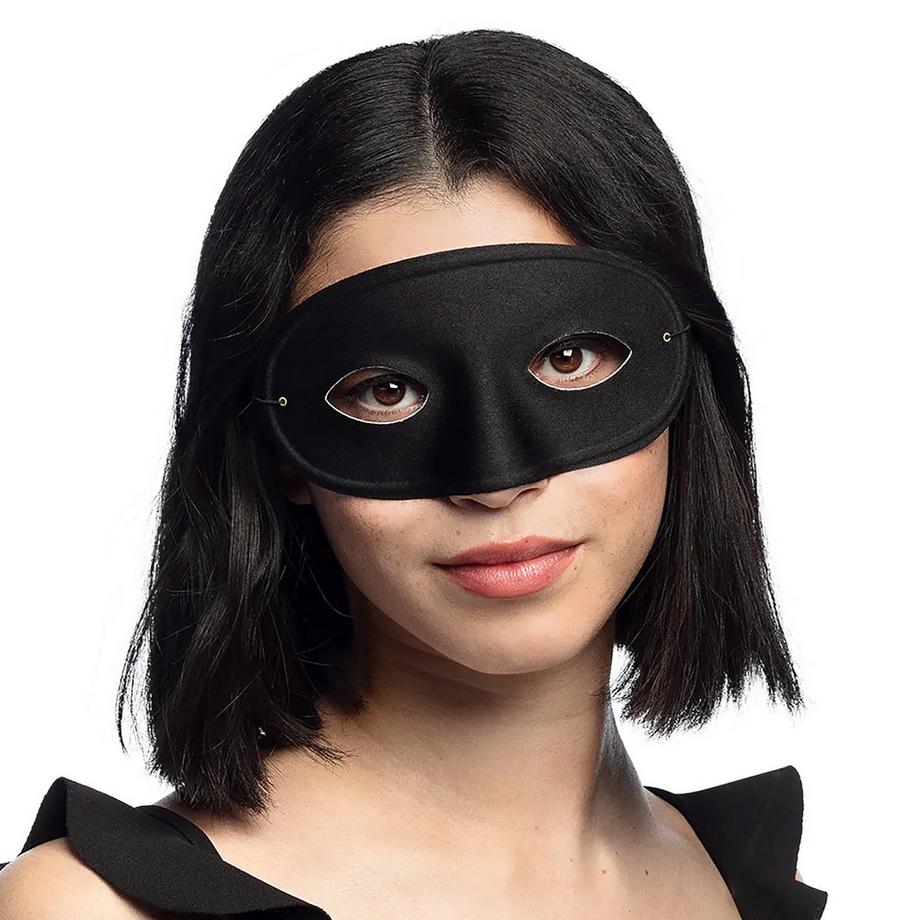 Maschera occhi basic nera