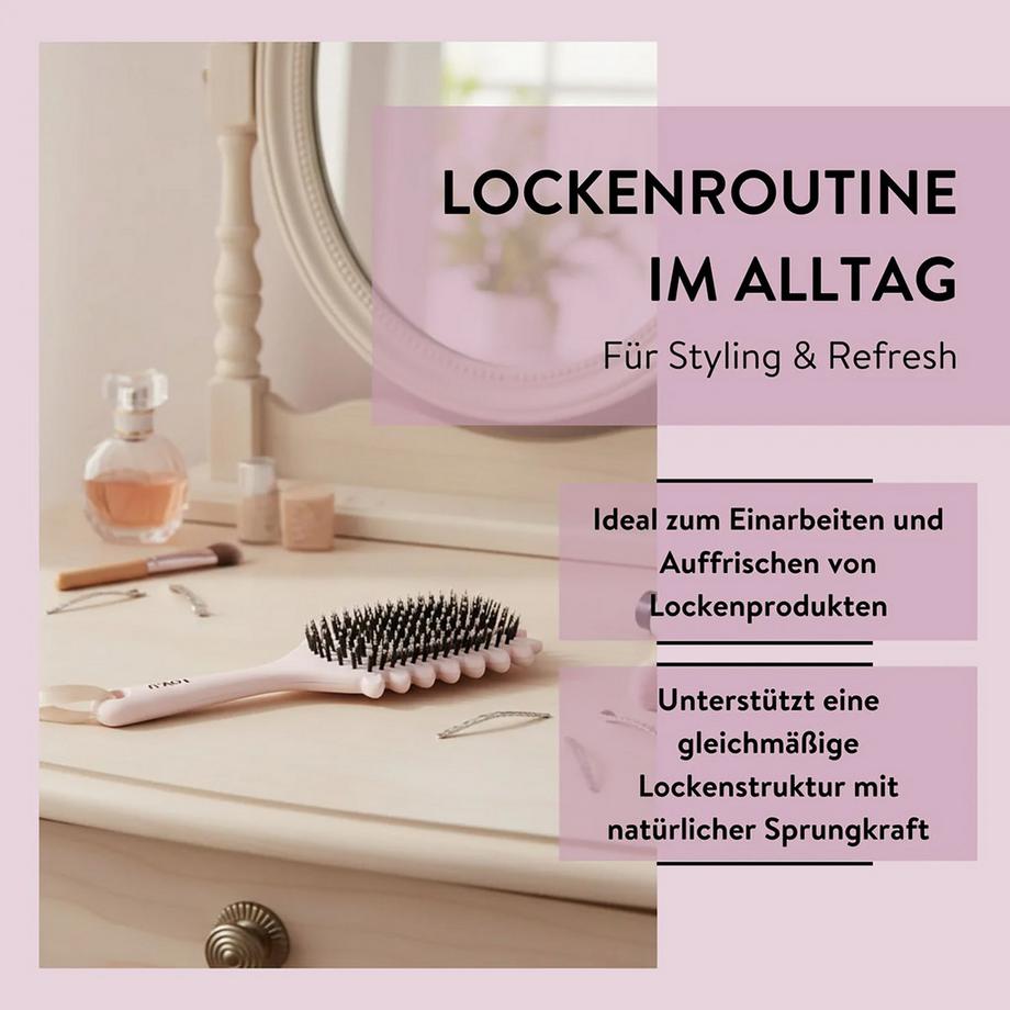 PARSA  LOV.U Lockenbürste zur Definition & Entwirrung 