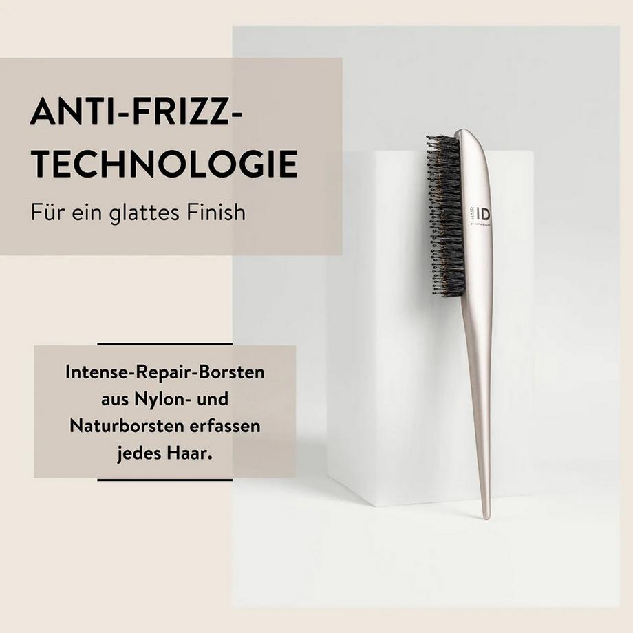 PARSA  Hair ID Anti-Frizz Sleek Kamm mit Naturborsten 