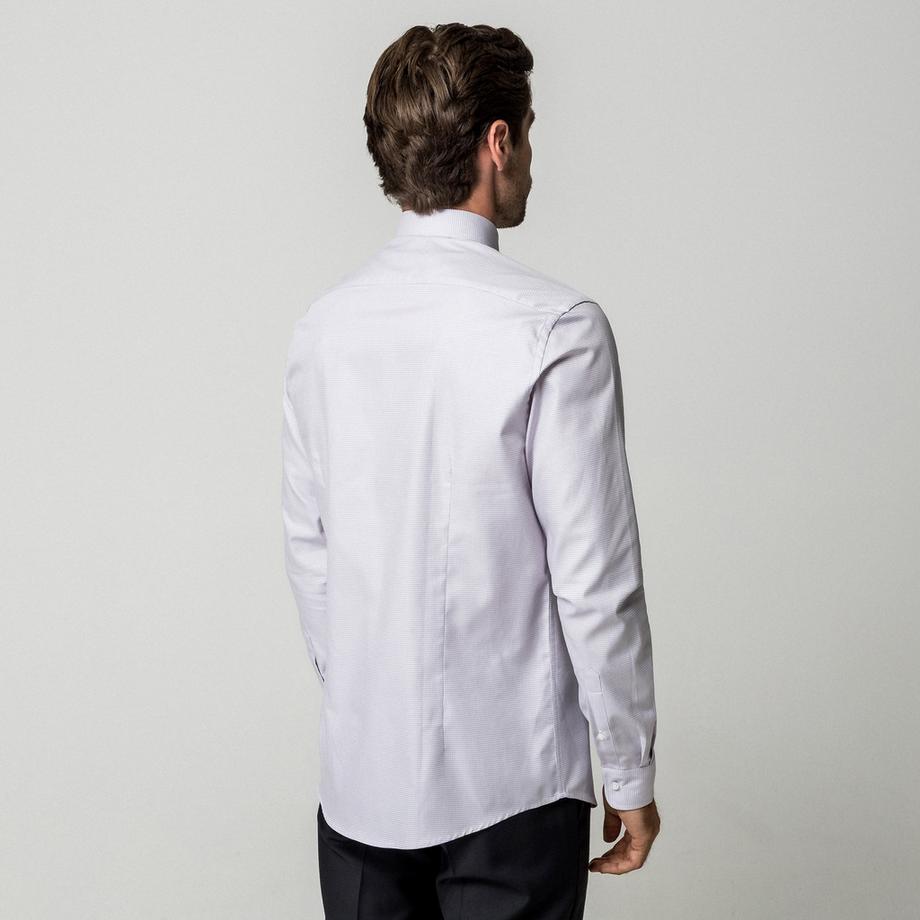 Manor Man Manor Man Camicia a Maniche Lunghe con Motivo a Quadri  