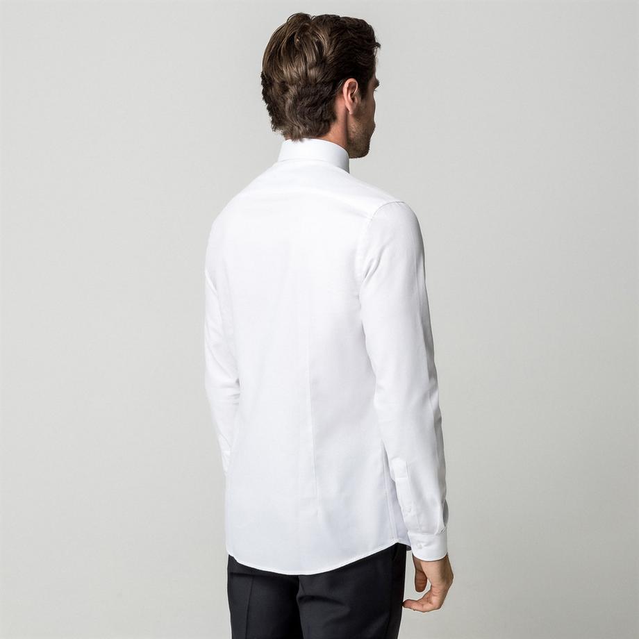 Manor Man Manor Man Chemise à Manches Longues avec Motif Micro  
