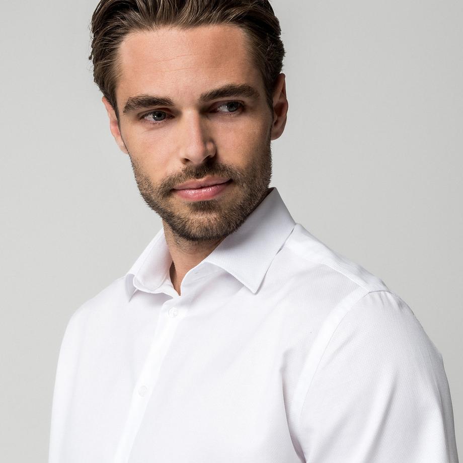 Manor Man Camicia a Maniche Lunghe  