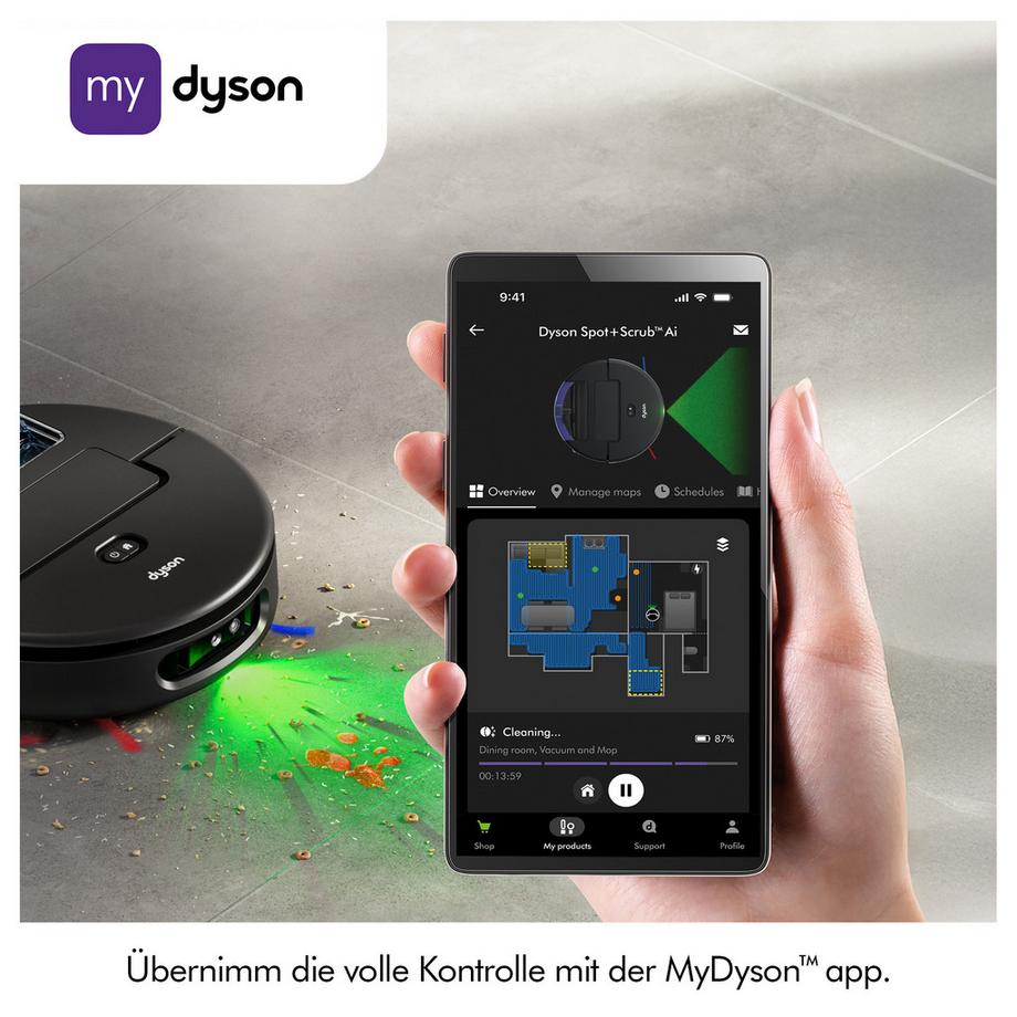 dyson Aspirapolvere robot Spot+Scrub Ai 