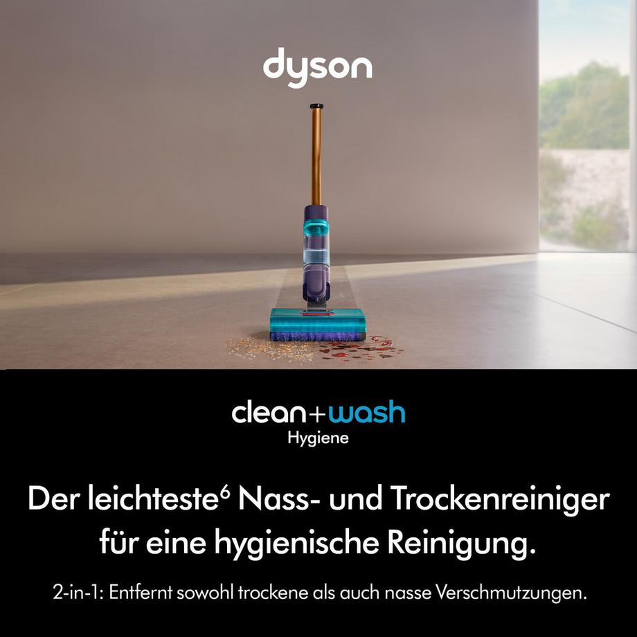 dyson Aspirapolvere acqua e polvere Clean+Wash Hygiene 