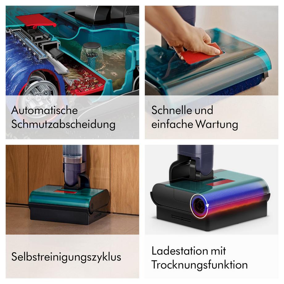 dyson Aspirapolvere acqua e polvere Clean+Wash Hygiene 