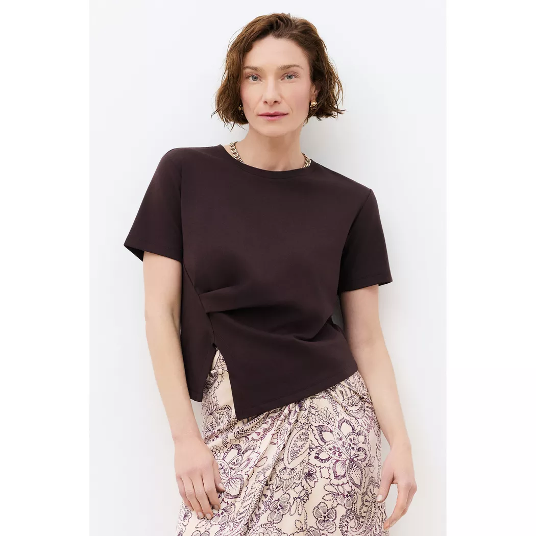 Caroll - T-Shirt, für Damen, Lila, Größe L