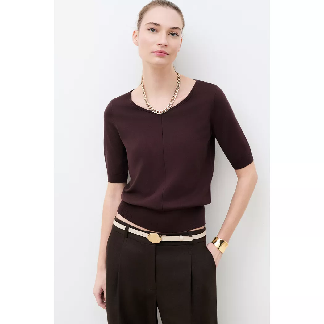 Caroll - Pullover, für Damen, Lila, Größe S