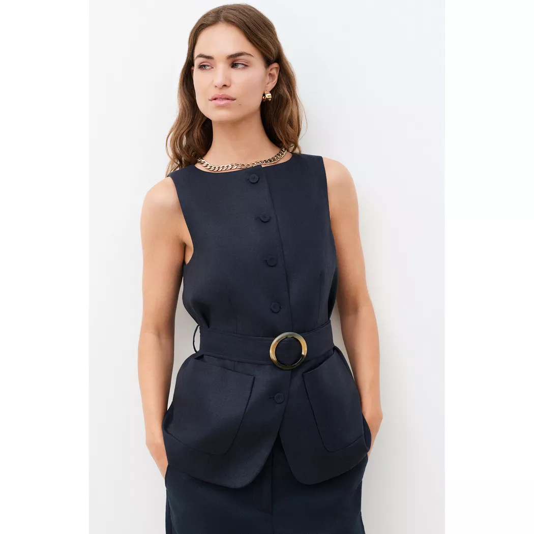 Caroll - Blazer, für Damen, Blau Größe 42