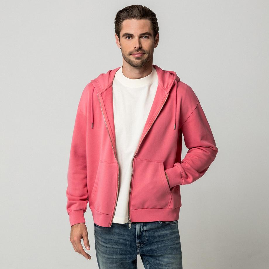 Manor Man Hoodie con Cerniera  