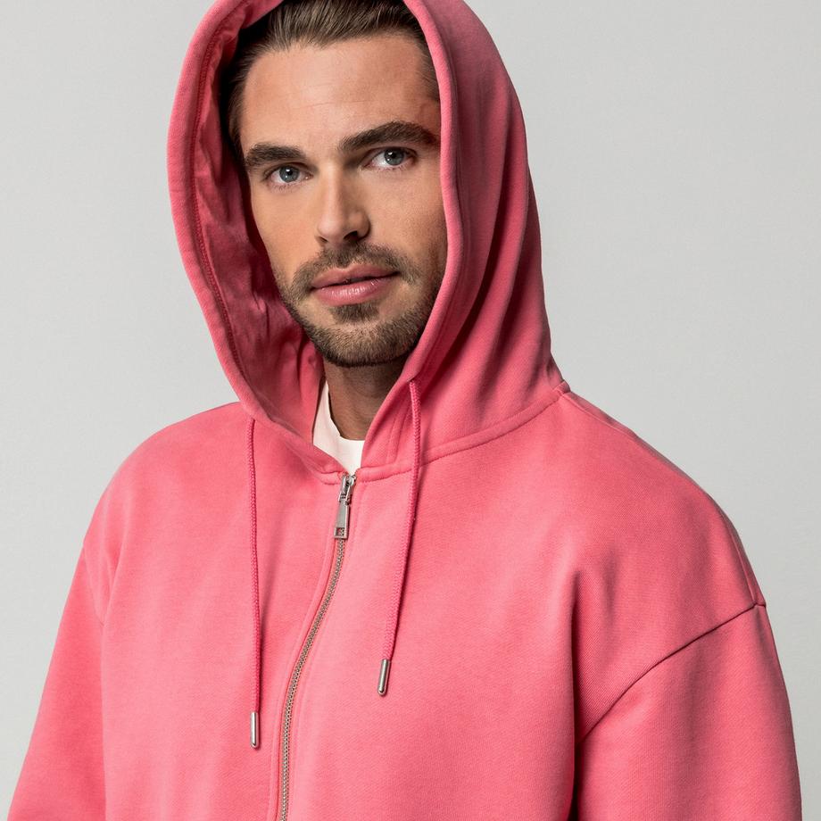 Manor Man Hoodie con Cerniera  