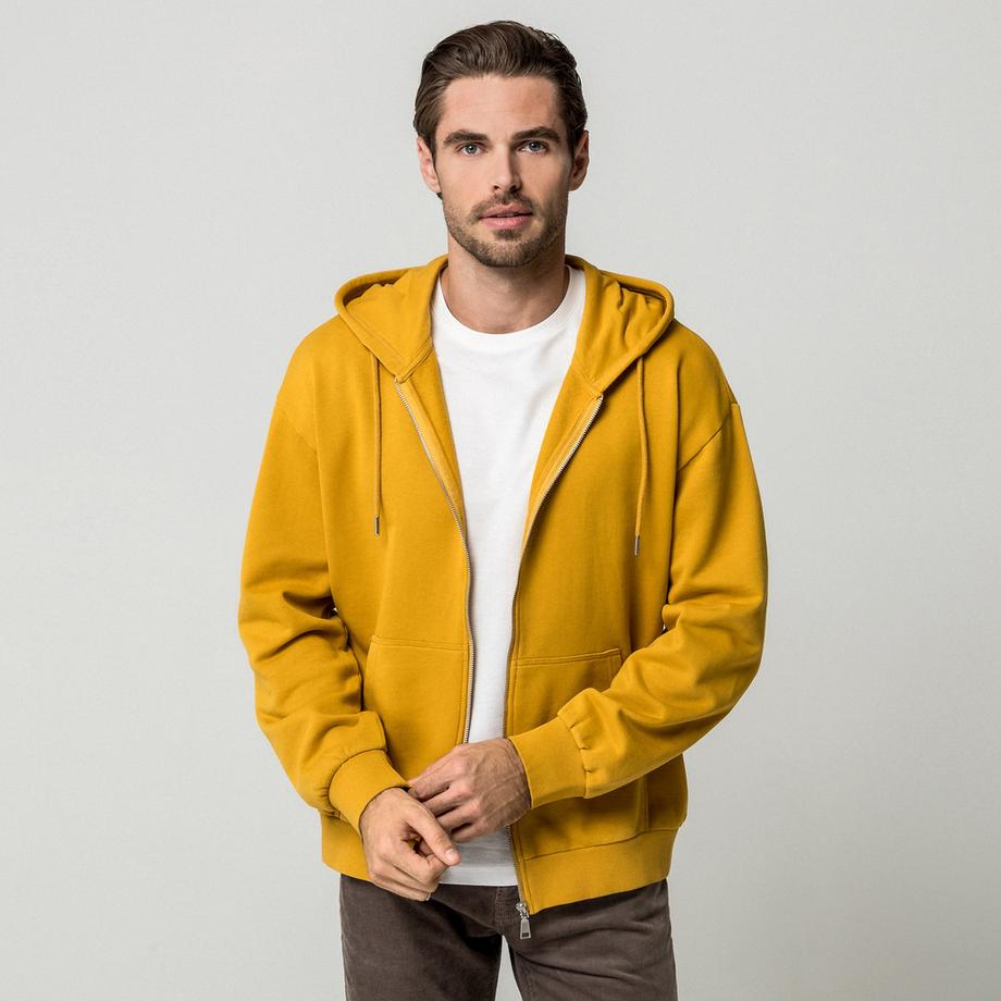 Manor Man Reißverschluss Hoodie  
