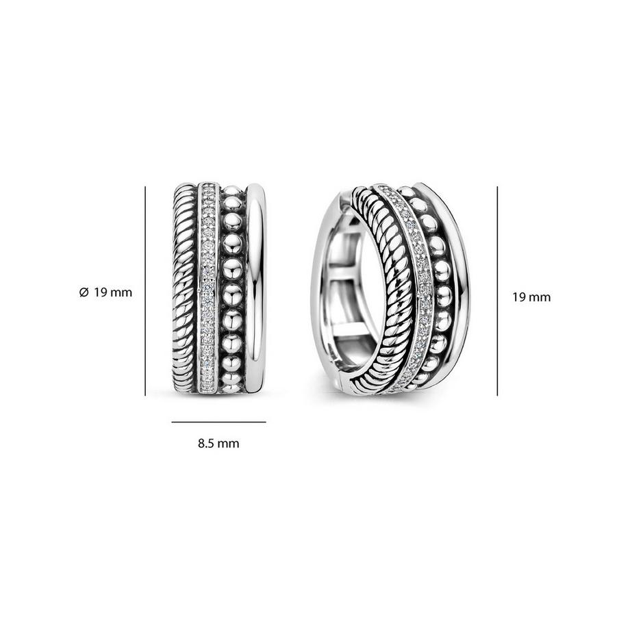 TI SENTO  Orecchini a cerchio 