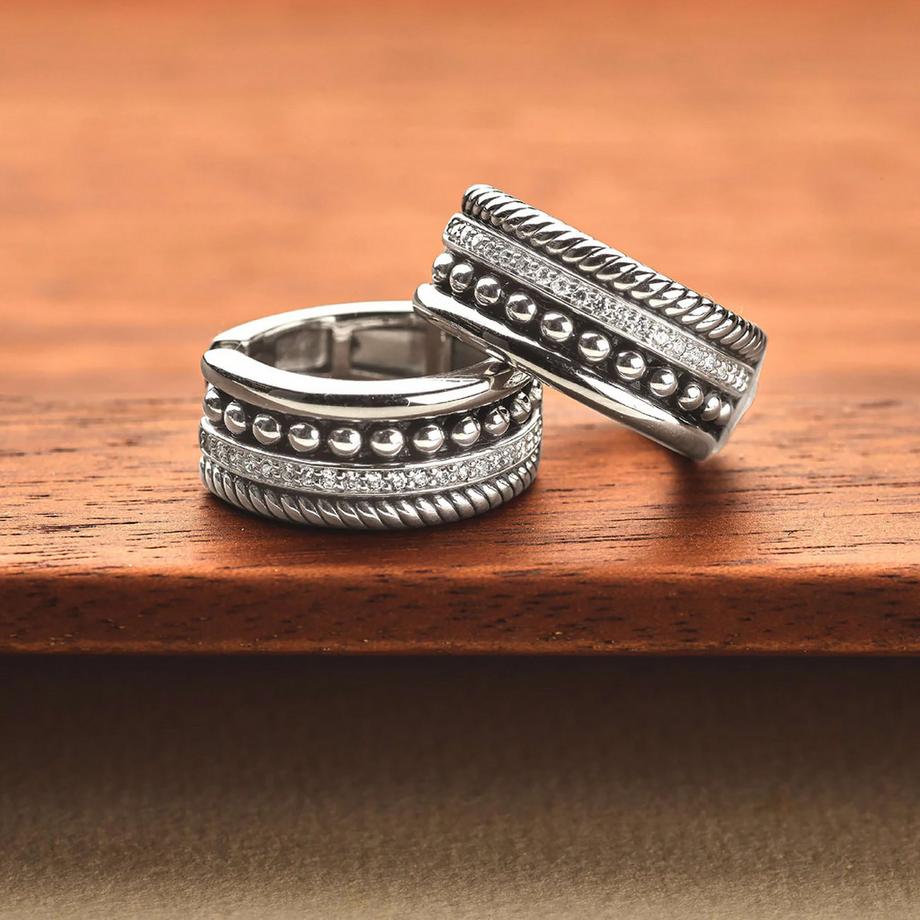 TI SENTO  Orecchini a cerchio 