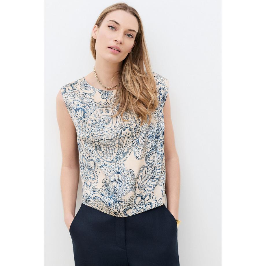 Chemisier, sans manches