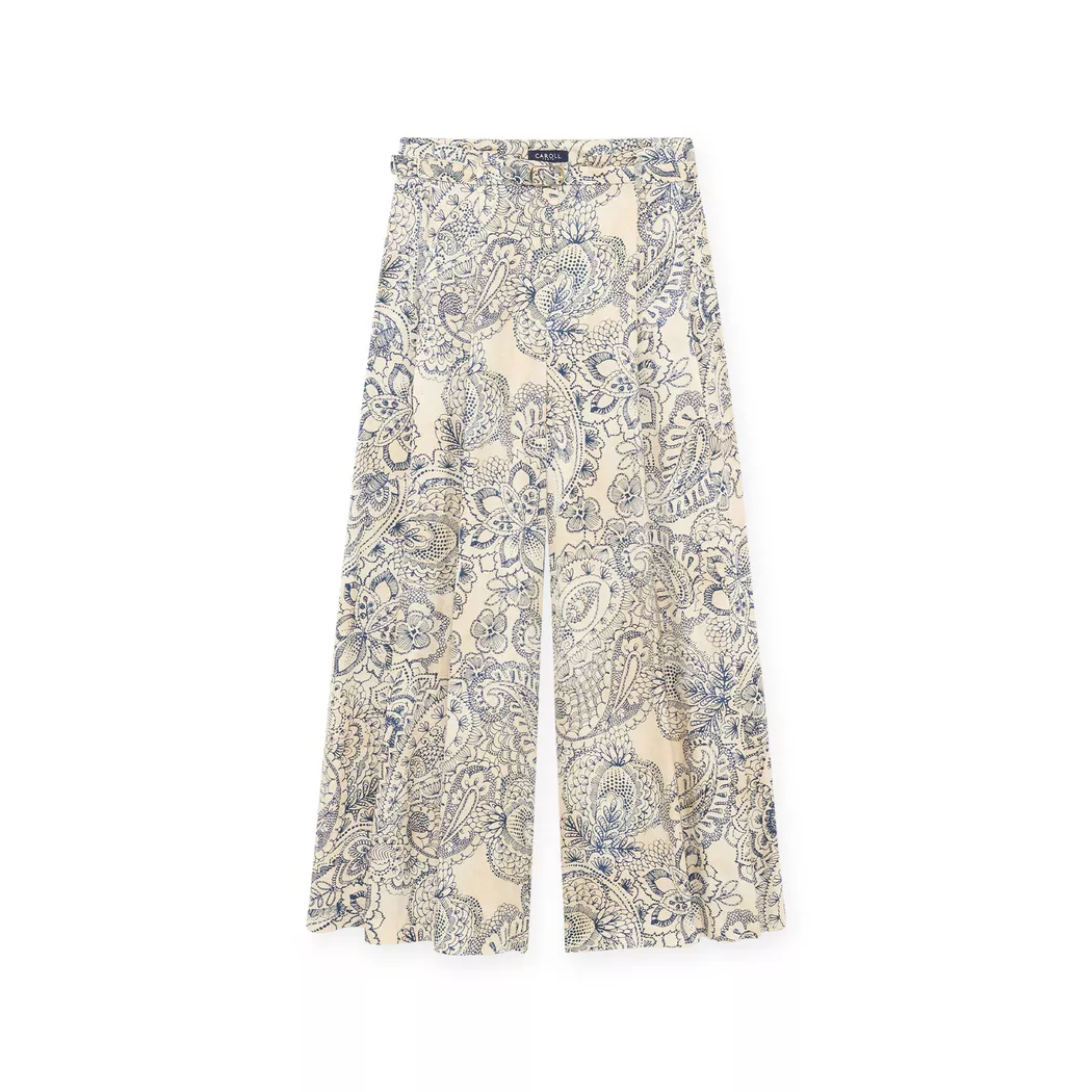 Caroll - Lange Hose, Loose Fit, für Damen, Marine Größe 36