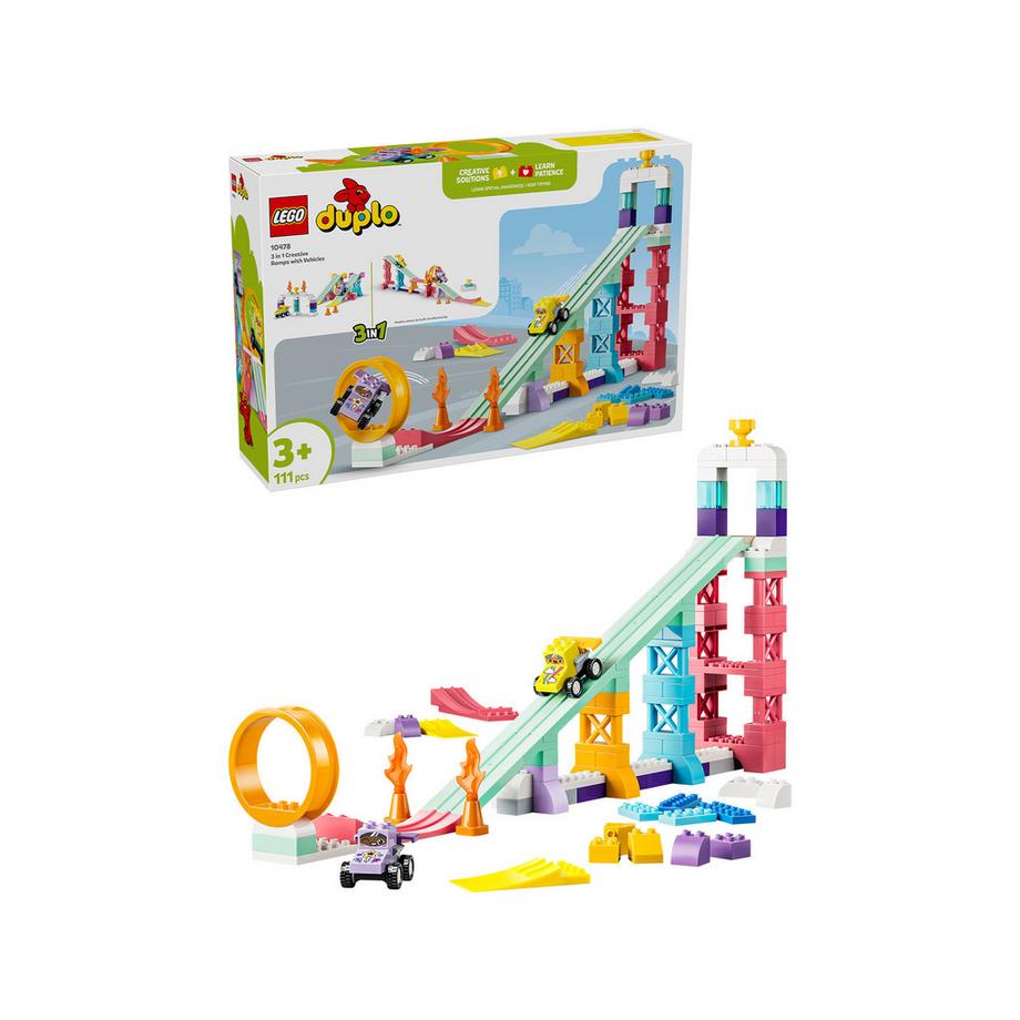 10478 Rampe creative 3 in 1 con veicoli