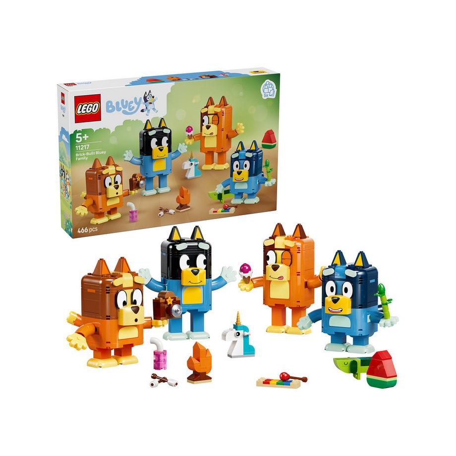 11217 Blueys Familie aus LEGO Steinen