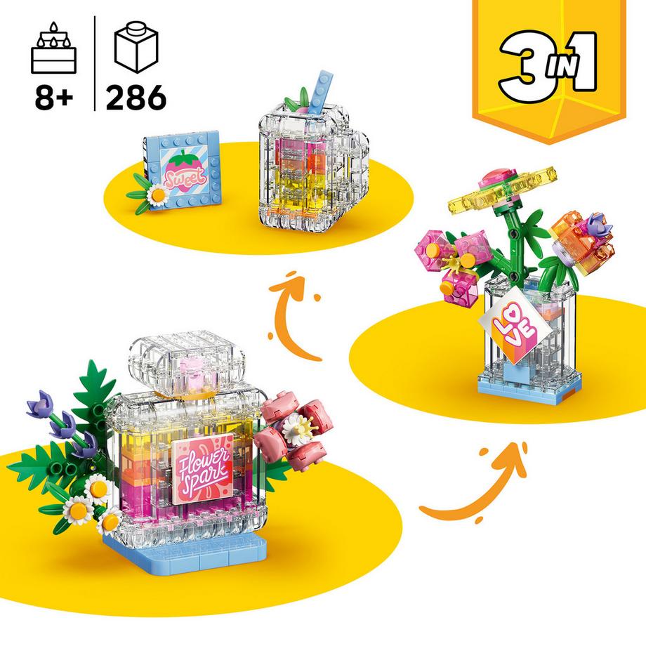 LEGO®  31383 Flacon de parfum au décor floral 