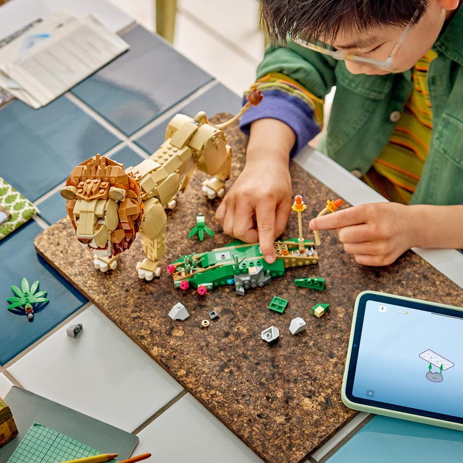 LEGO®  31386 Animaux sauvages : le lion majestueux 