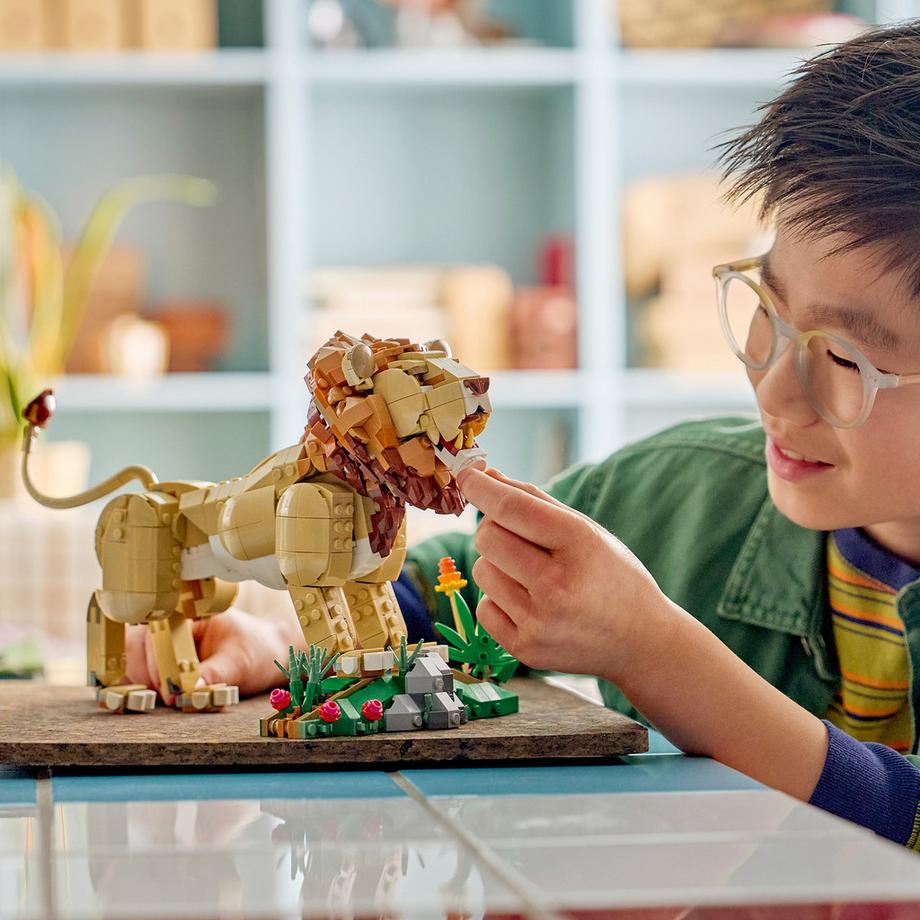 LEGO®  31386 Animaux sauvages : le lion majestueux 