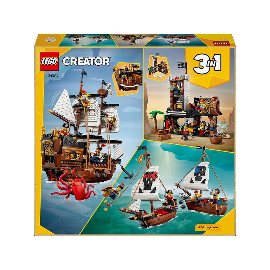 LEGO®  31387 Bateau pirate mythique 